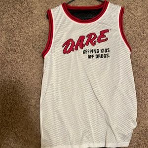 D.A.R.E UO BLACK AND WHITE REVERSIBLE JERSEY